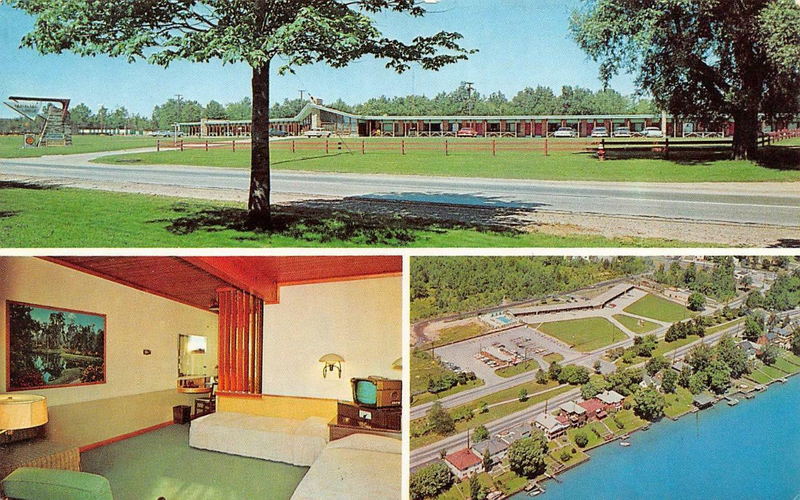 Clair Inn (Travelers Lodge, Travelers Lodge) - Vintage Postcard (newer photo)
